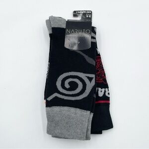 Naruto Men's Crew Socks Shippuden Collection